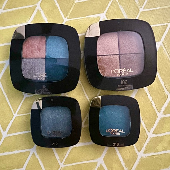 L’Oréal Colour Riche lot of eyeshadows palettes and single colors new sealed